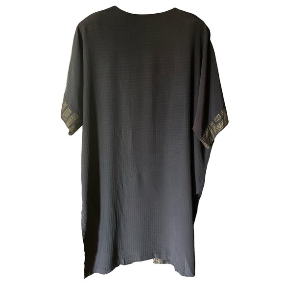 Vintage Black Prayer Robe Winged Sleeves - Picture 2 of 8